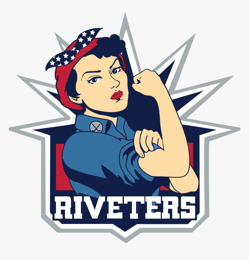 4sos9gqt - Riveters Hockey, HD Png Download, Free Download