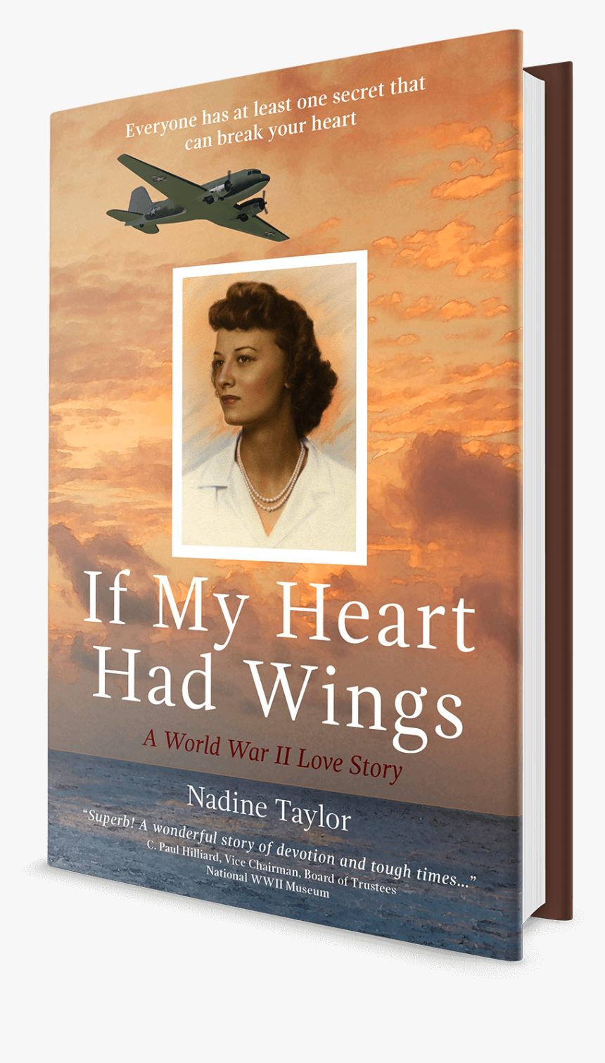 If My Heart Had Wings By Nadine Taylor - If My Heart Had Wings: A World War Ii Love Story, HD Png Download, Free Download