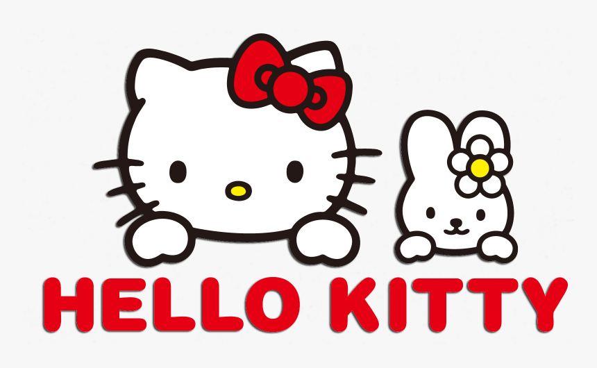 Hello Kitty Logo Name HD Png Download Kindpng