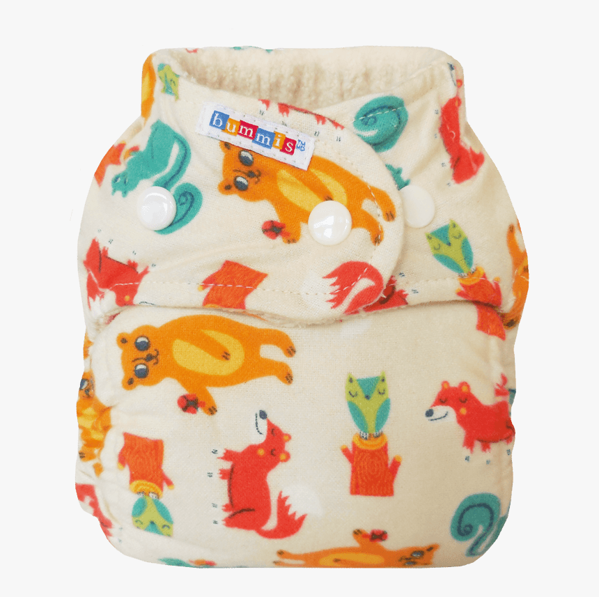 Flannel Fitted Diaper"
 Title="bummis - Diaper, HD Png Download, Free Download