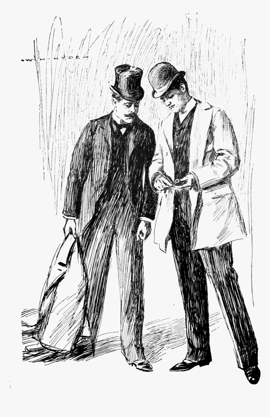 Memoirs Of Sherlock Holmes 1894 Burt - Original Illustration Sherlock Holmes, HD Png Download, Free Download