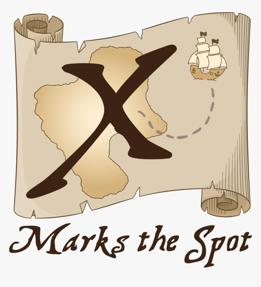 "x - Treasure Map Font, HD Png Download, Free Download