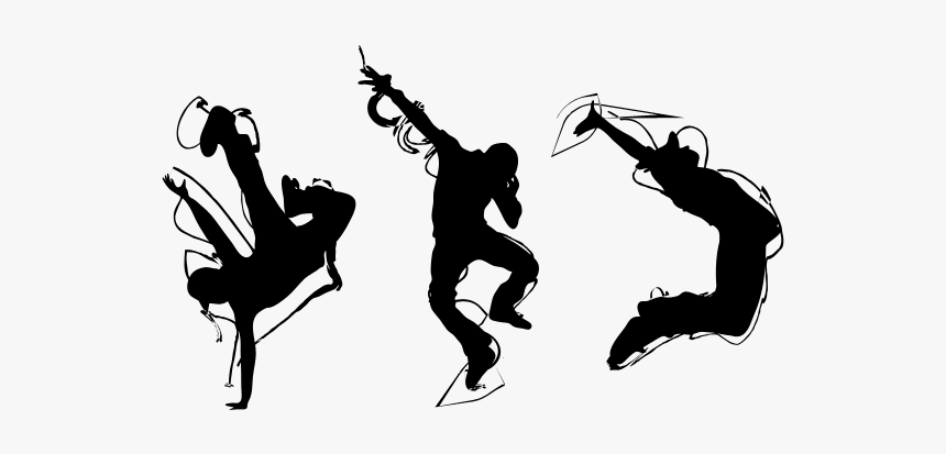 Clip Art Collection Of Free Dance - Silhouette Of A Hip Hop Dancer, HD Png Download, Free Download
