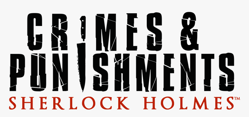 Crimes&punishments Logo B - Sherlock Holmes Crimes And Punishments Logo, HD Png Download, Free Download