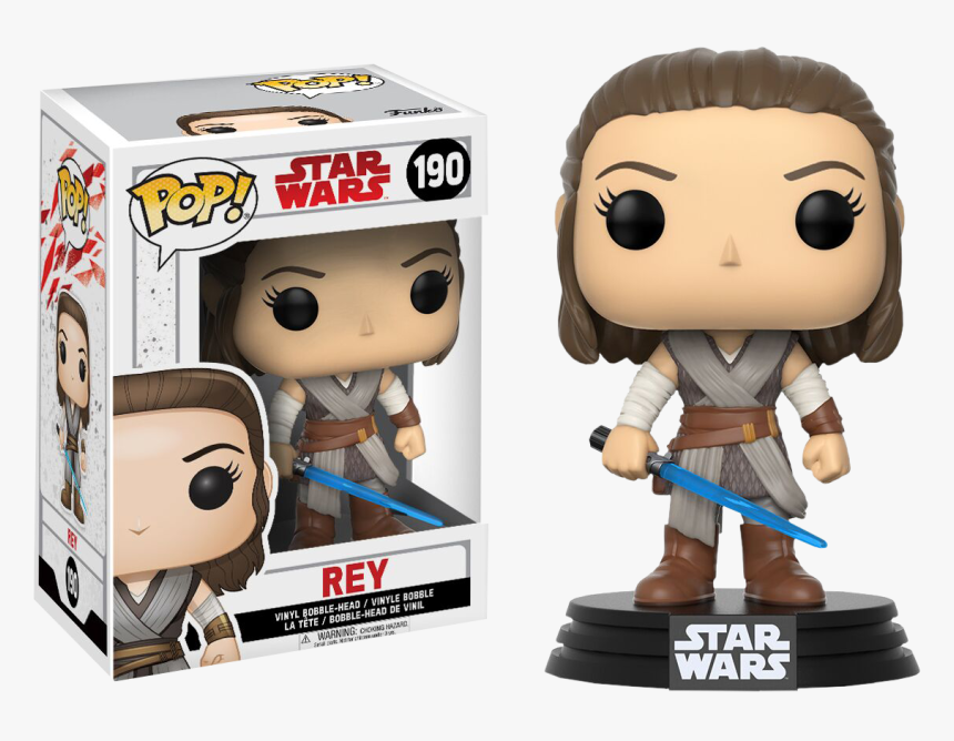 Rey Star Wars Funko Pop, HD Png Download, Free Download