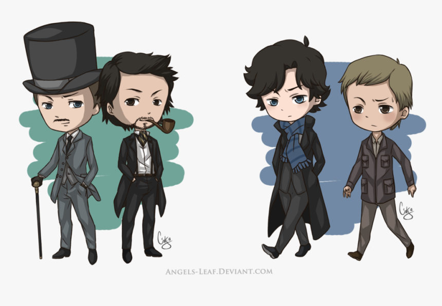 Sherlock Holmes Benedict Cumberbatch Cartoon, HD Png Download, Free Download