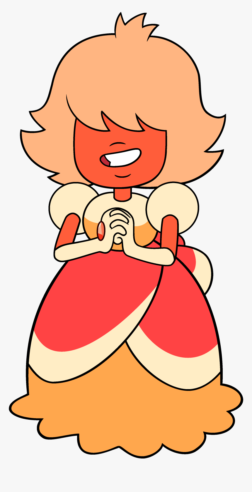 Steven Universe Padparadscha Sapphire, HD Png Download, Free Download