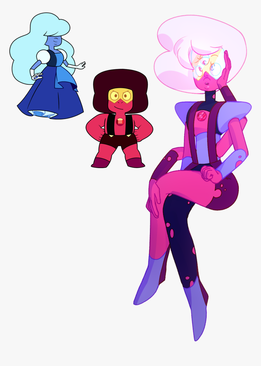 I Was Wondering Weather Fusions Of Different Gems But - Different Steven Universe Garnets, HD Png Download, Free Download