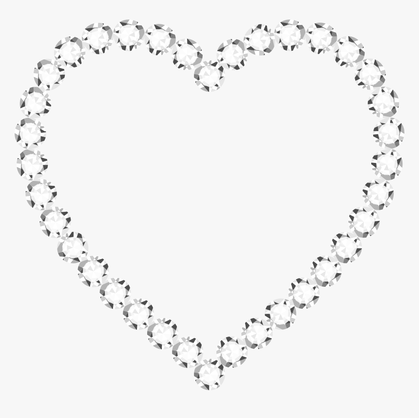 Diamond Heart Png, Transparent Png, Free Download