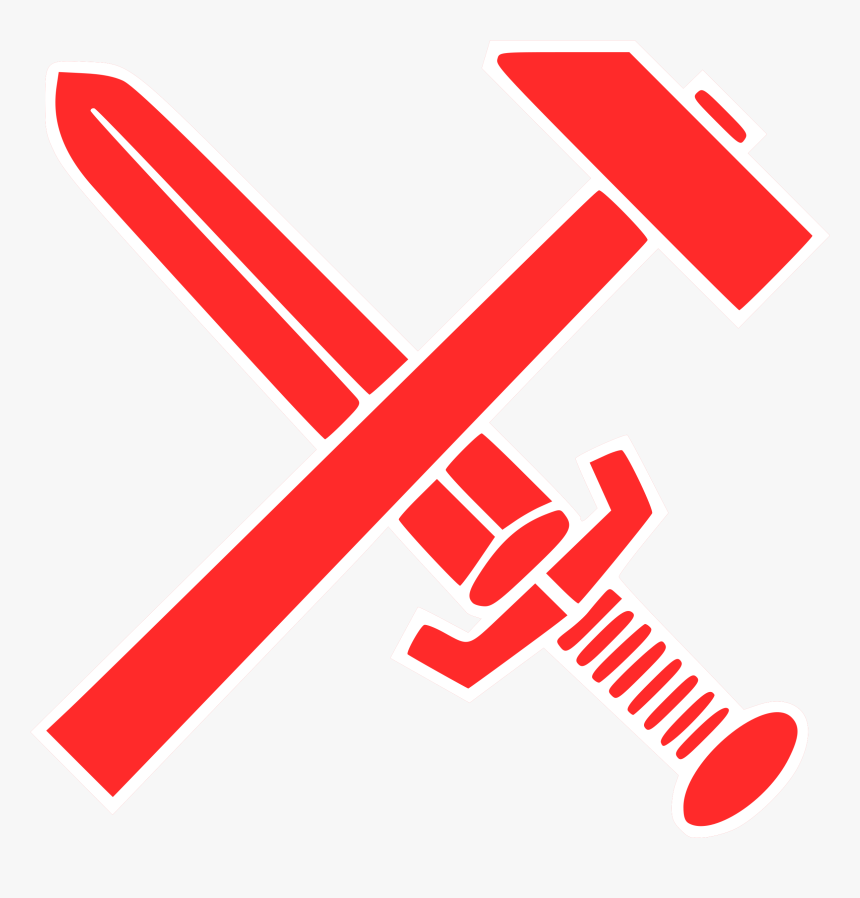 Hammer And Sword Clip Arts - Hammer And Sword Png, Transparent Png, Free Download