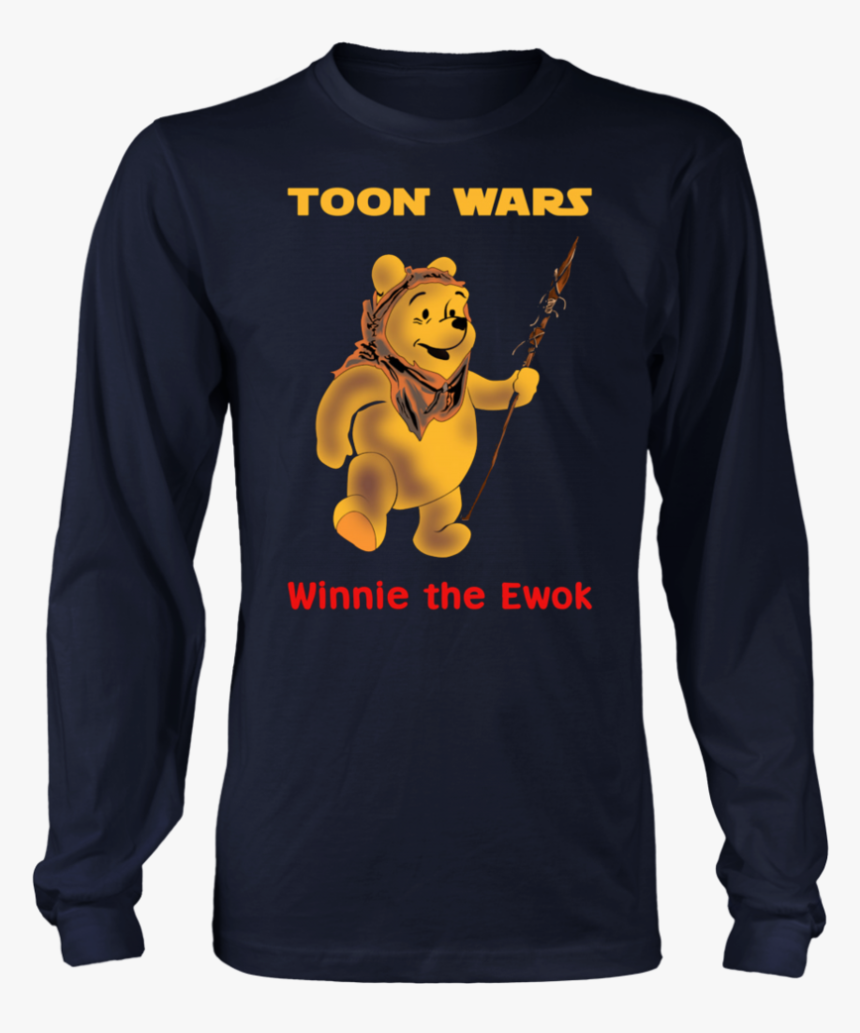 Pooh Bear Toon Wars Winnie The Ewok Shirt - Senior Tee Shirt Designs, HD Png Download, Free Download