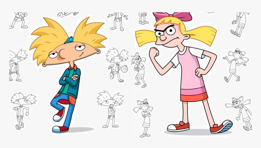 Transparent Hey Arnold Png - Hey Arnold Character Design, Png Download, Free Download