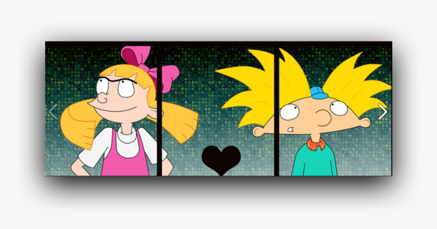 Helga Pataki ♥ Hey Arnold - Helga Pataki Y Arnold, HD Png Download, Free Download