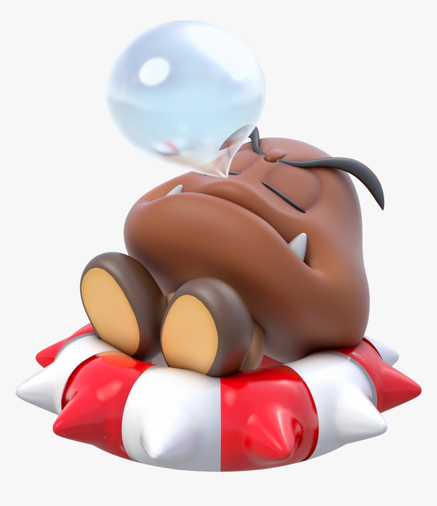 Super Mario 3d World Goomba , Png Download - Captain Toad Treasure Tracker Goomba, Transparent Png, Free Download