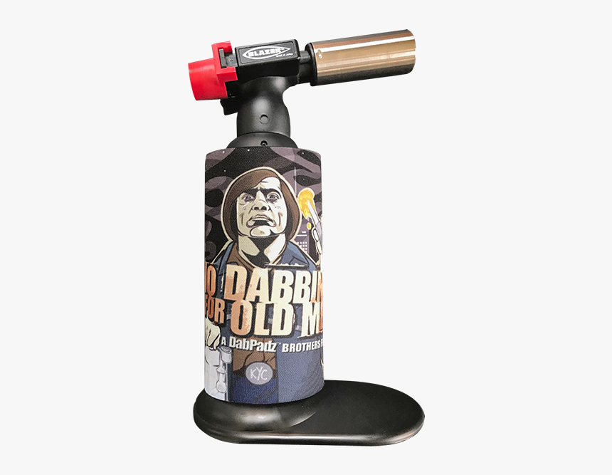 No Dabbing For Old Men Torchkoozee - Blow Torch, HD Png Download, Free Download