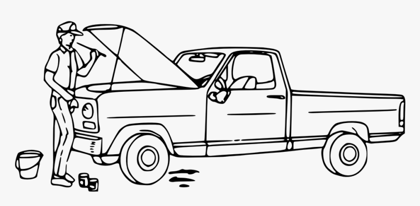 Mechanic Clipart Black And White, HD Png Download, Free Download