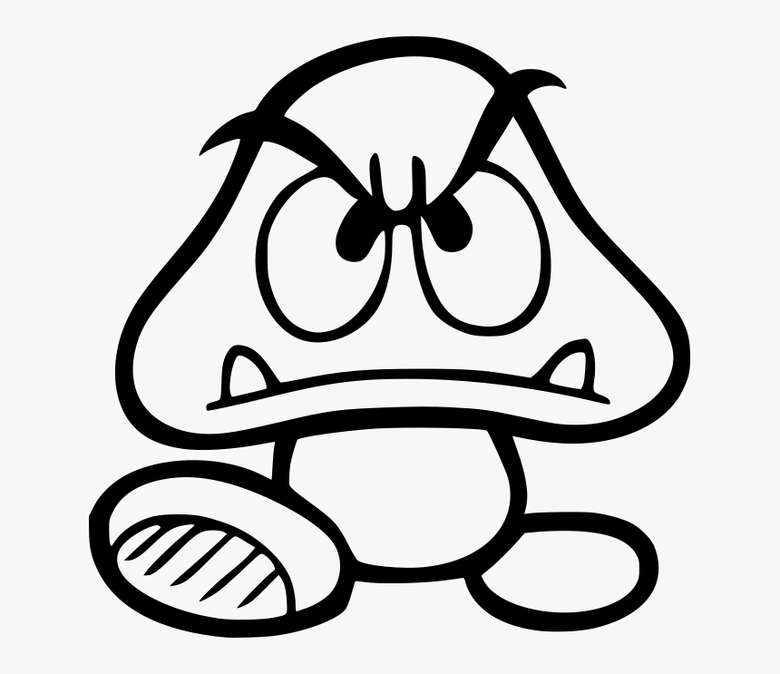 Goomba Decal, HD Png Download, Free Download