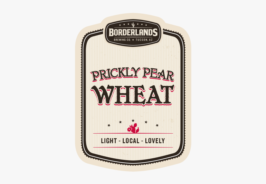 Borderlands Prickly Pear Wheat - Borderlands La Morena Brown Ale, HD Png Download, Free Download