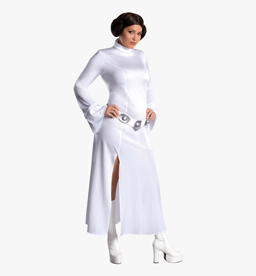 Plus Size Adult Princess Leia Costume - Star Wars Leia Cosplay, HD Png Download, Free Download