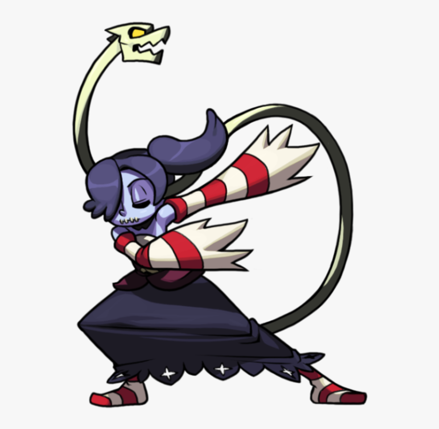 Fictional Character Vertebrate Cartoon Mythical Creature - Skullgirls Dab, HD Png Download, Free Download