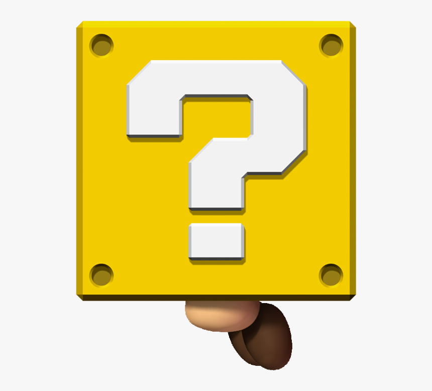 Question Block Goomba - Super Mario Block Png, Transparent Png, Free Download
