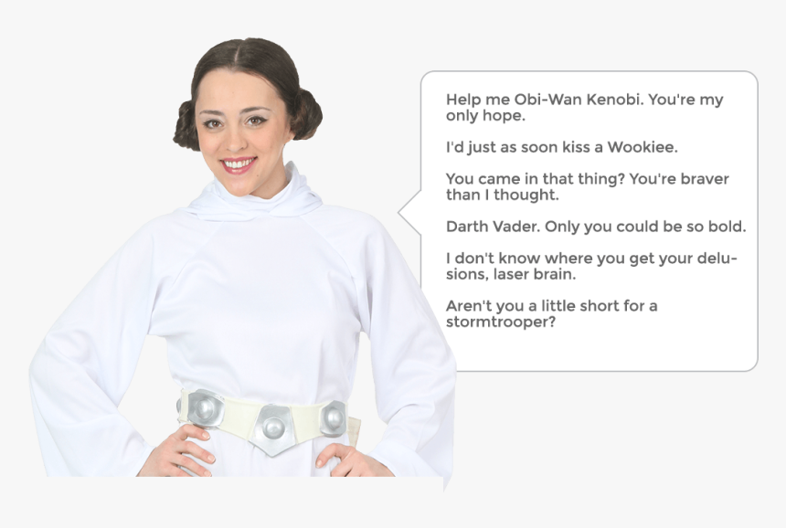 Princess Leia Quotes - Princess Leia Hope Quote, HD Png Download, Free Download