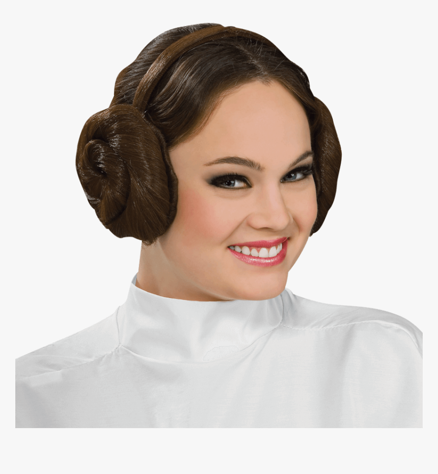 Adult Princess Leia Headband - Star Wars Hair Bun, HD Png Download, Free Download