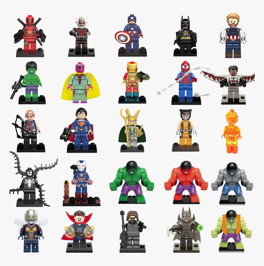4 Of The Final Battle Compatible Lego Marvel Avengers - 復仇 者 聯盟 樂高 玩具, HD Png Download, Free Download
