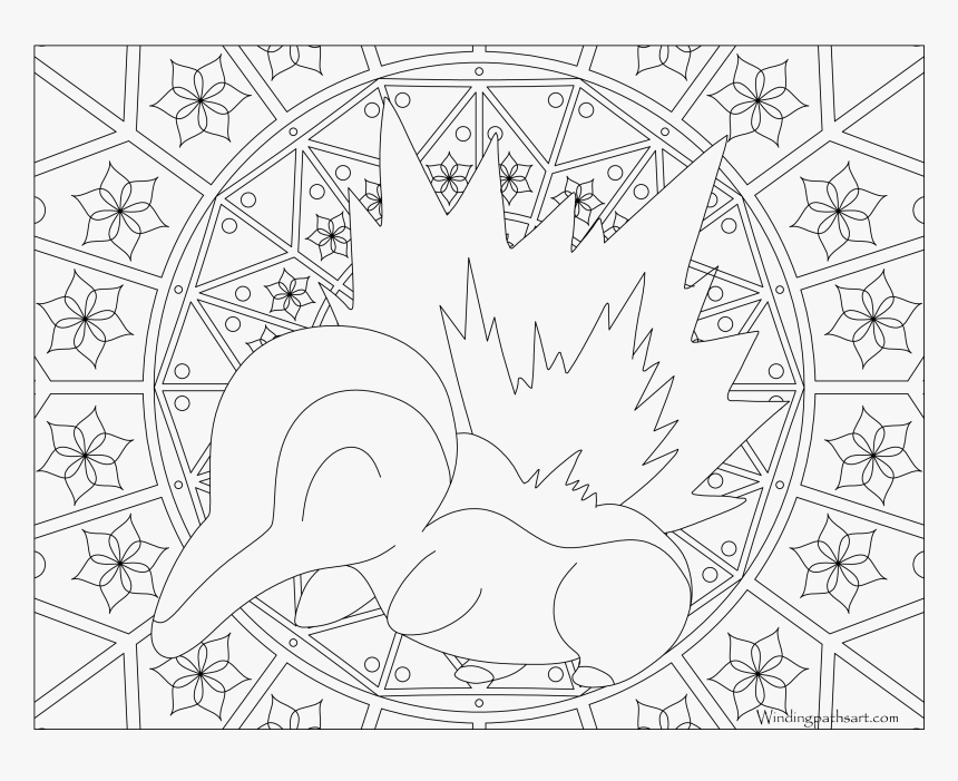 Cyndaquil Pokemon Coloring Pages, HD Png Download, Free Download