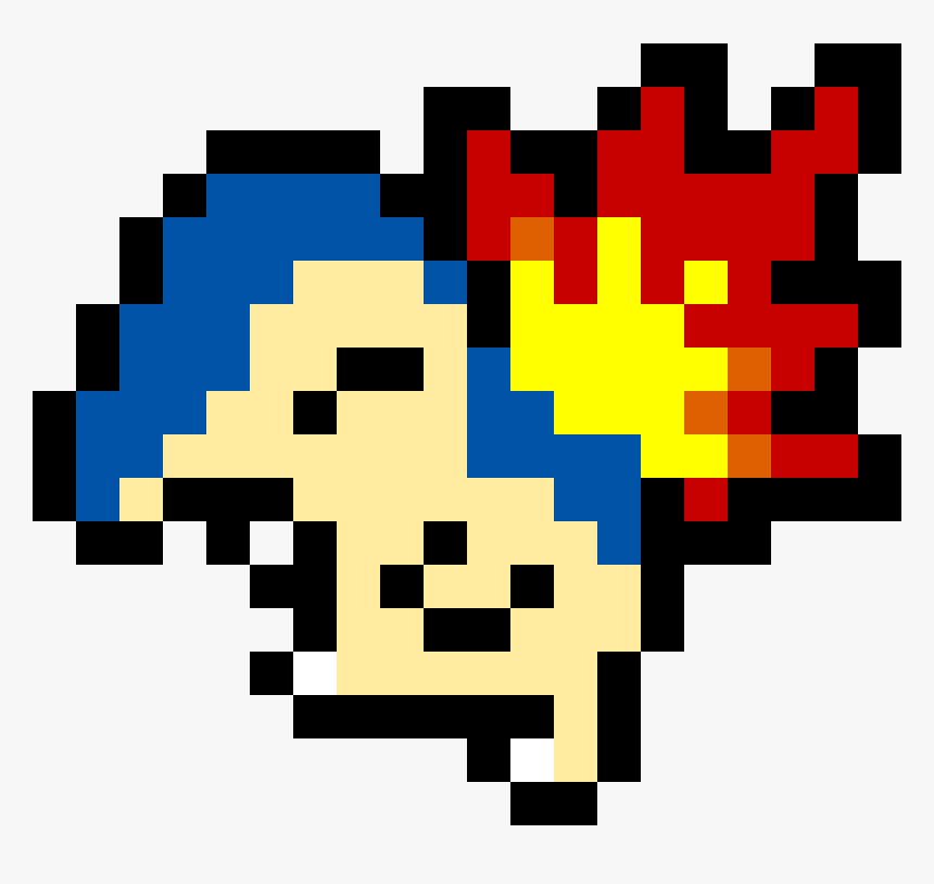 Transparent Cyndaquil Png - Easy Pokemon Pixel Art Minecraft, Png Download, Free Download