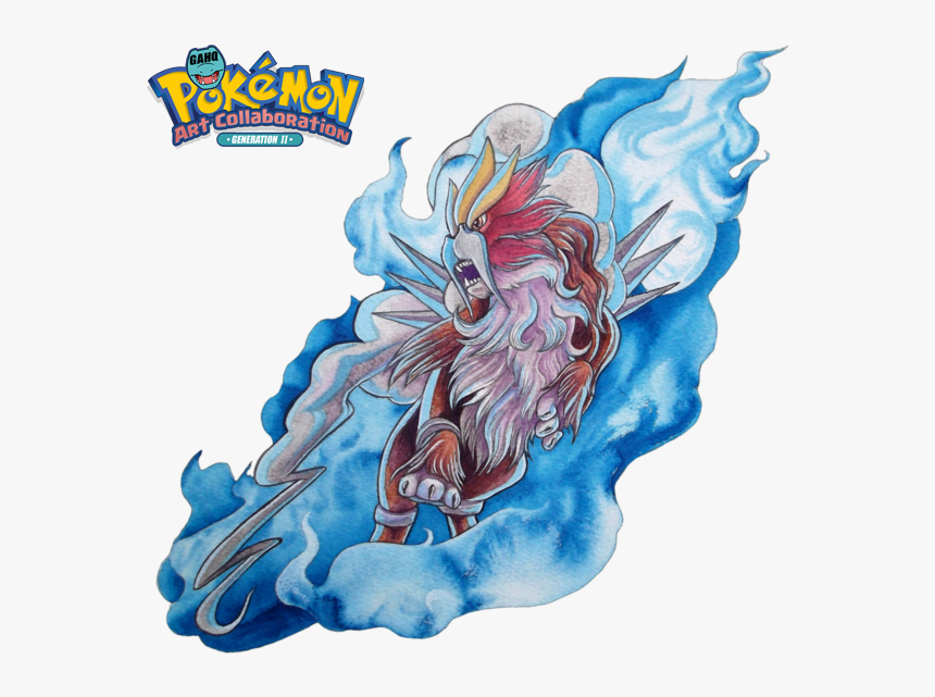 Currently Cyndaquil, Typhlosion And Entei Are Illustrated - Illustration, HD Png Download, Free Download