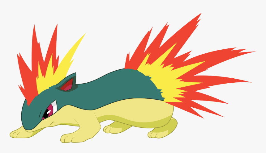 Quilava, A Fire-type Pokemon And The Evolve Form Of - Quilava Pokemon, HD Png Download, Free Download