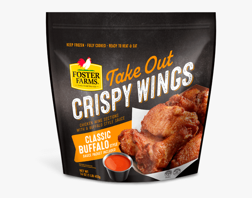Classic Buffalo Crispy Wings - Foster Farms Bowl, HD Png Download, Free Download