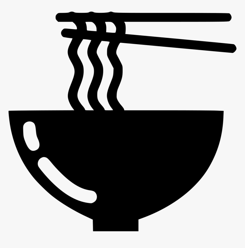 Noodles Kitchen Noodlesbowl Chinese Sticks - Noodles Icon Png, Transparent Png, Free Download