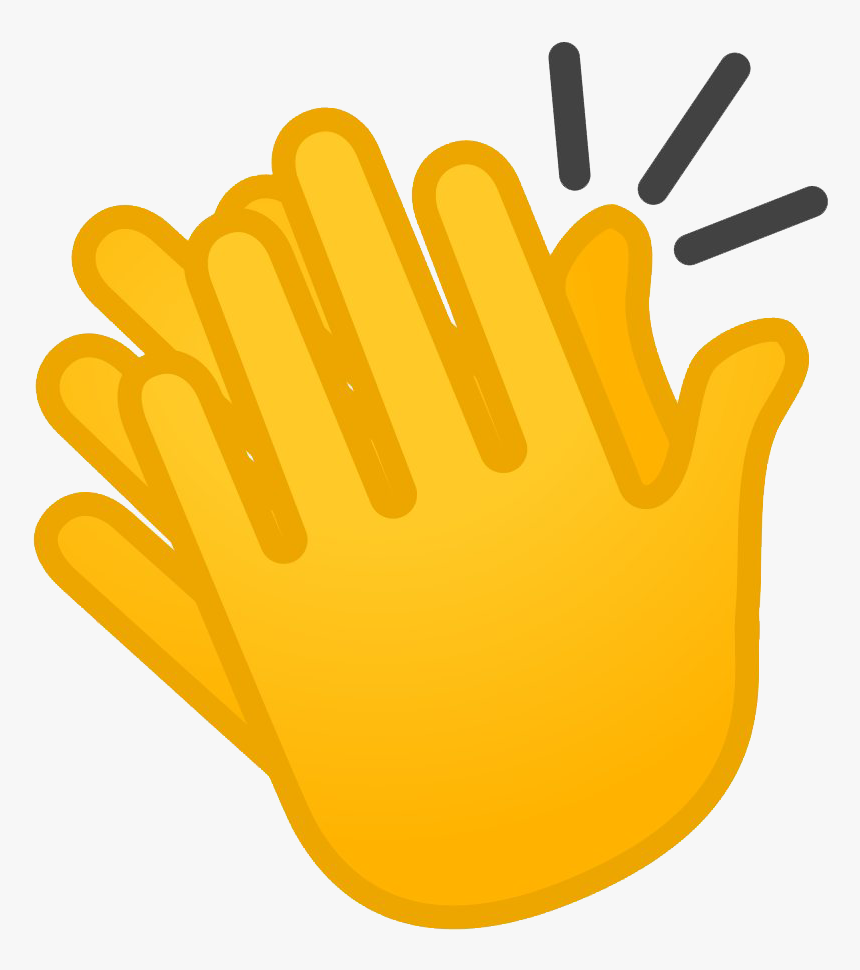 Transparent Clapping Png - Clap Emoji Transparent Background, Png Download, Free Download