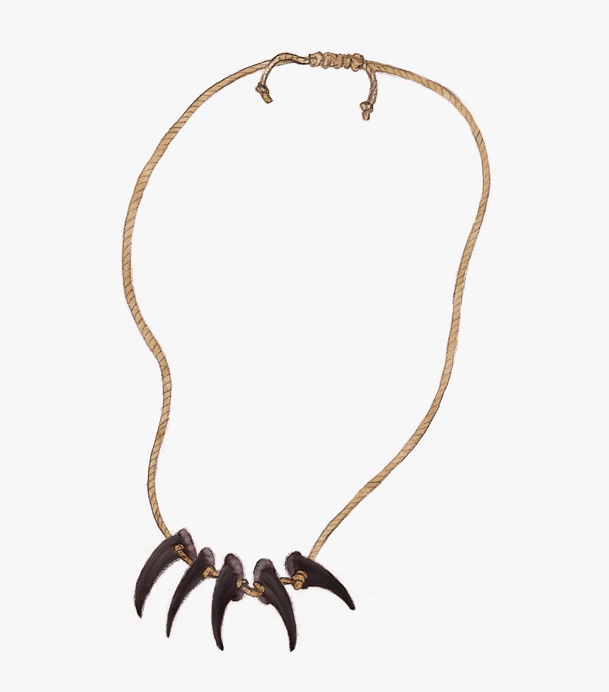 Claw Necklace Png, Transparent Png, Free Download