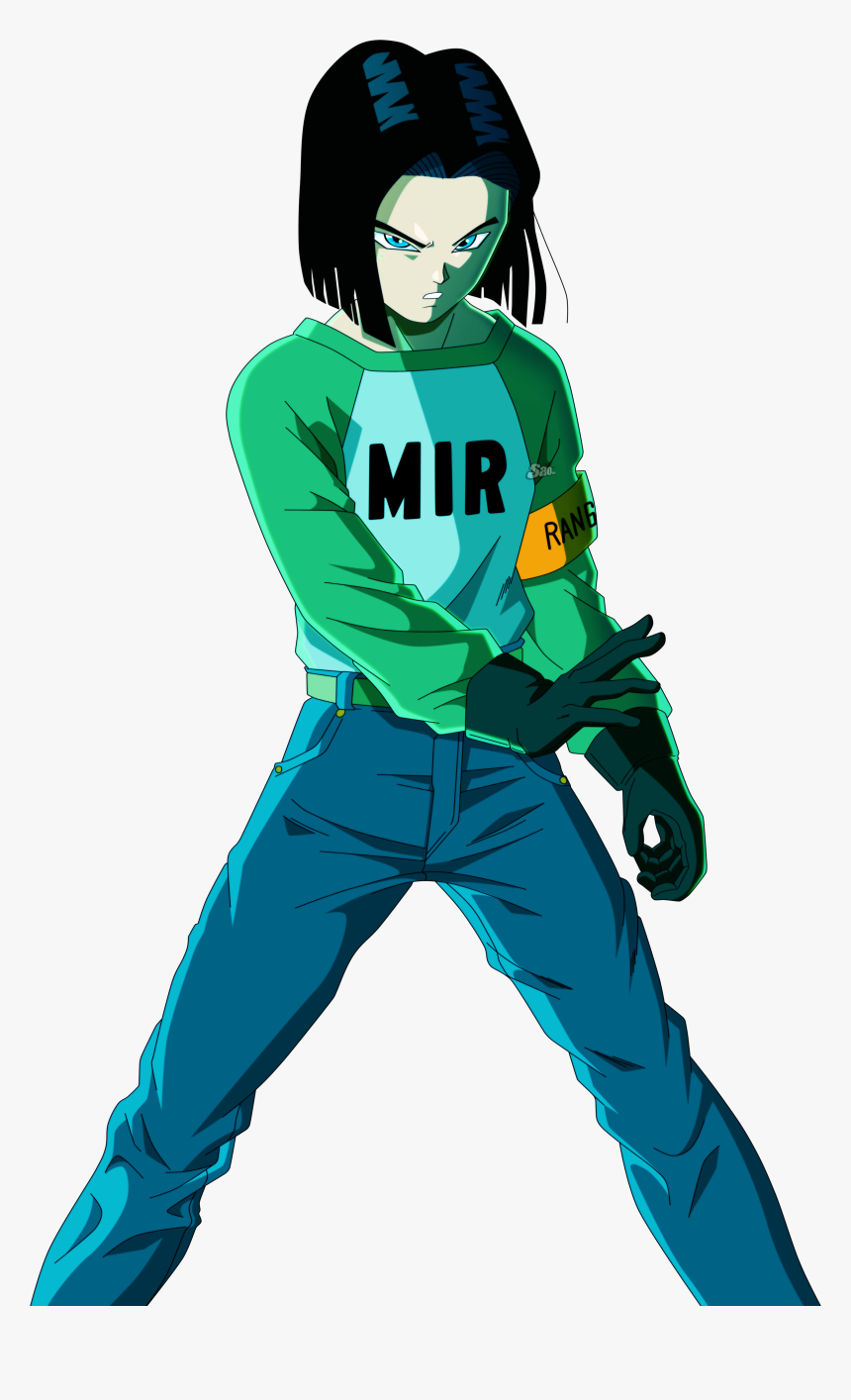 Transparent Dragonball Super Png - Android 17 Dbz Super, Png Download, Free Download