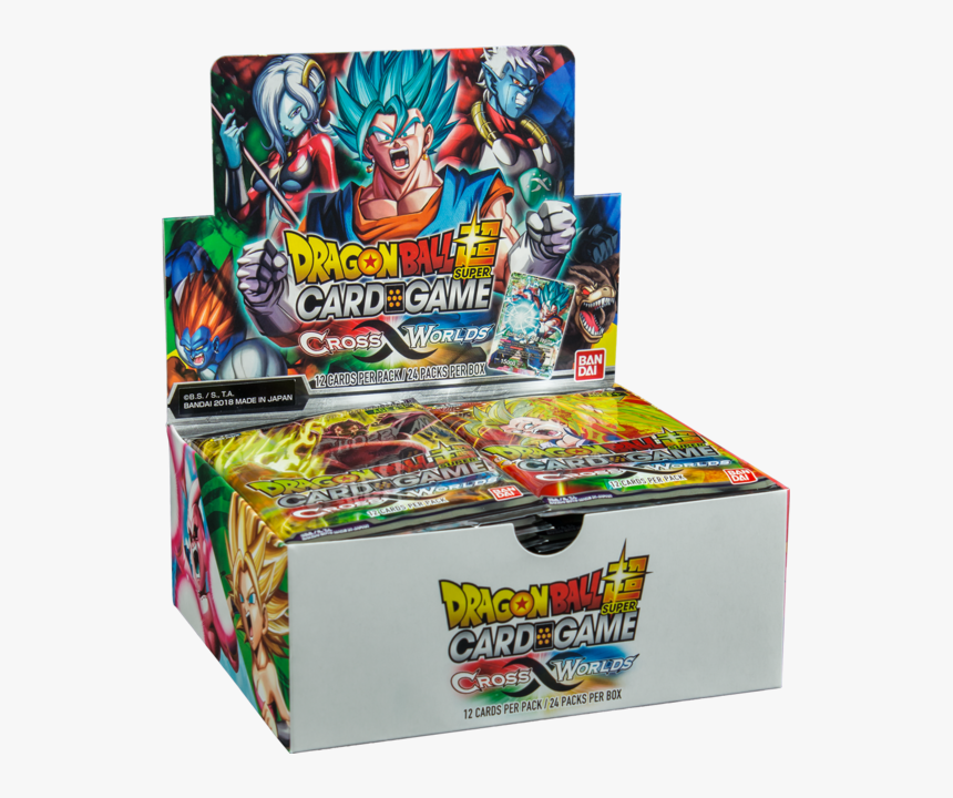Cross Worlds Case - Dragon Ball Super Booster Pack, HD Png Download, Free Download
