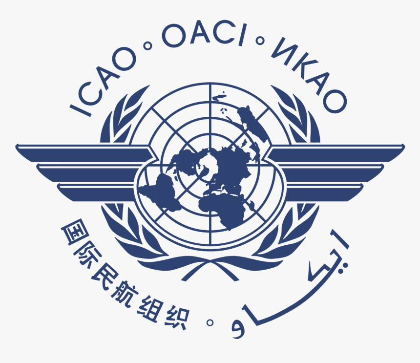 1243px-international Civil Aviation Organization Logo - International Civil Aviation Organization, HD Png Download, Free Download