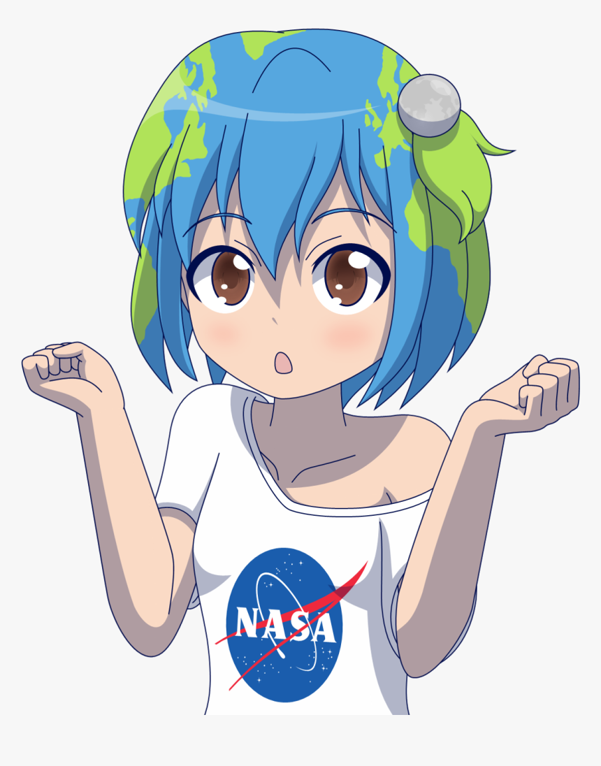 Earth Chan - Earth Chan Loli, HD Png Download, Free Download