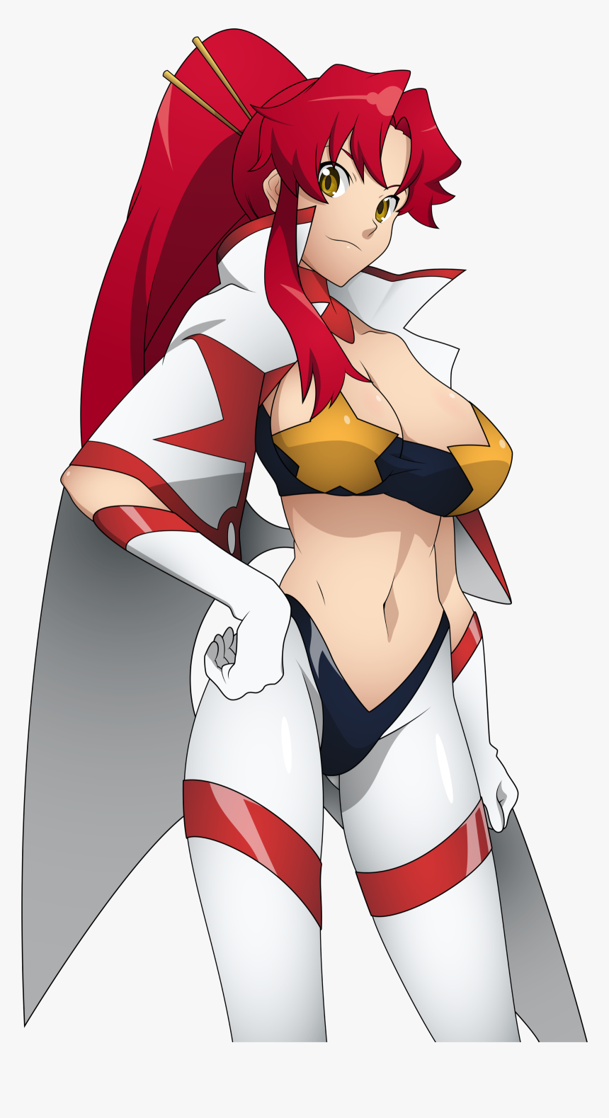 Transparent Simon Gurren Lagann Png - Tengen Toppa Gurren Lagann Yoko, Png Download, Free Download