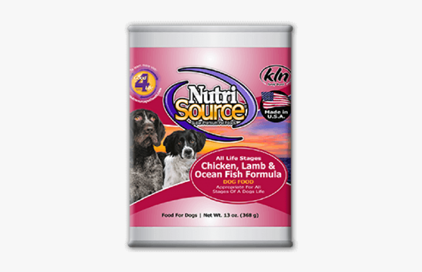 Nutrisource Chicken, Lamb & Ocean Fish Canned Dog Food - Nutrisource, HD Png Download, Free Download