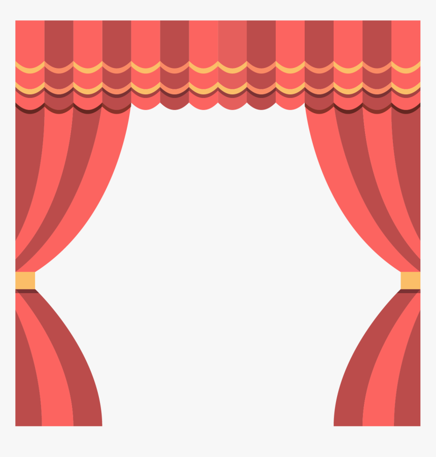 Theater Curtain Clipart Png, Transparent Png, Free Download