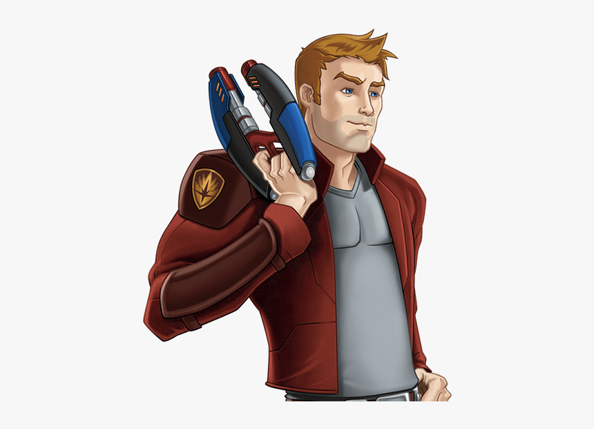 Guardians Of The Galaxy Animated Series Star Lord, HD Png Download, Free Download