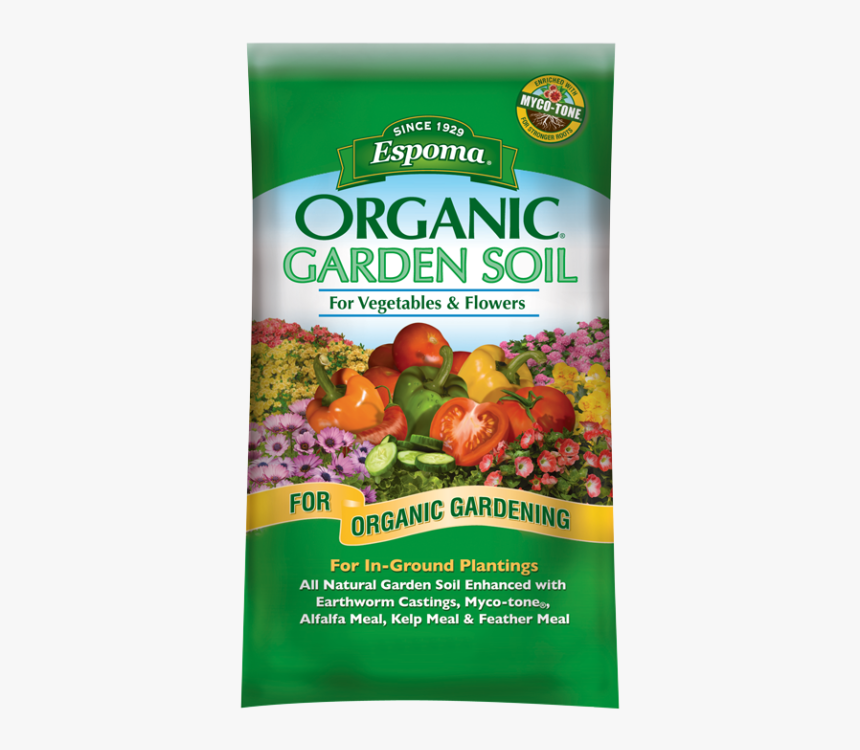 Vegetable & Flower Garden Soil - Organic Soil For Garden, HD Png Download, Free Download