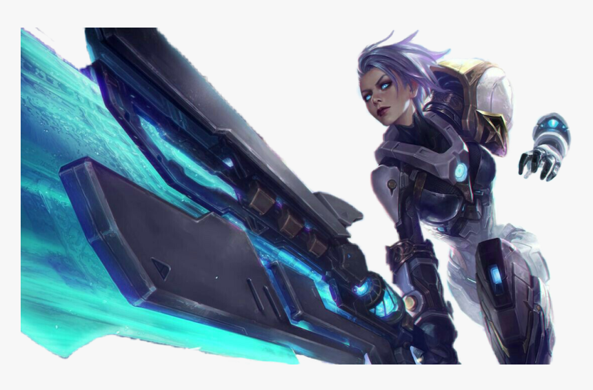 #leagueoflegends #lol #riven #raven - Pulsefire Riven Render, HD Png Download, Free Download