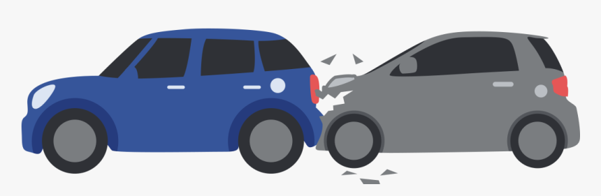 Rear End Collision - City Car, HD Png Download, Free Download