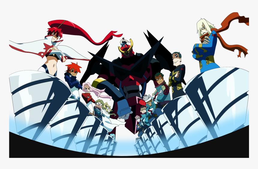 Transparent Gurren Lagann Logo Png - Tengen Toppa Gurren Lagann Wallpaper 4k, Png Download, Free Download