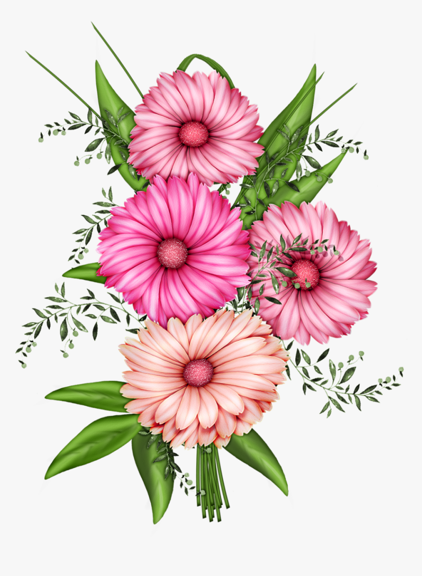 Peony Clipart Cluster - Transparent Clip Art Flower, HD Png Download, Free Download