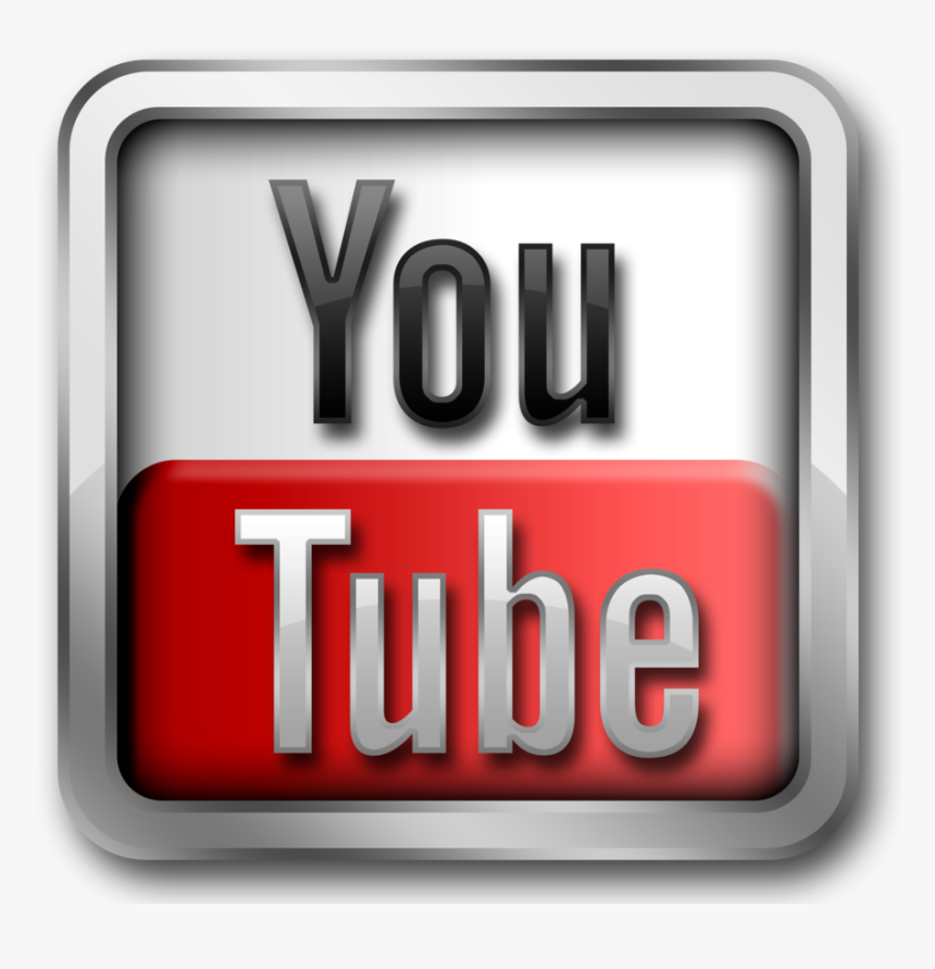 Youtube Logo 3d Png, Transparent Png, Free Download